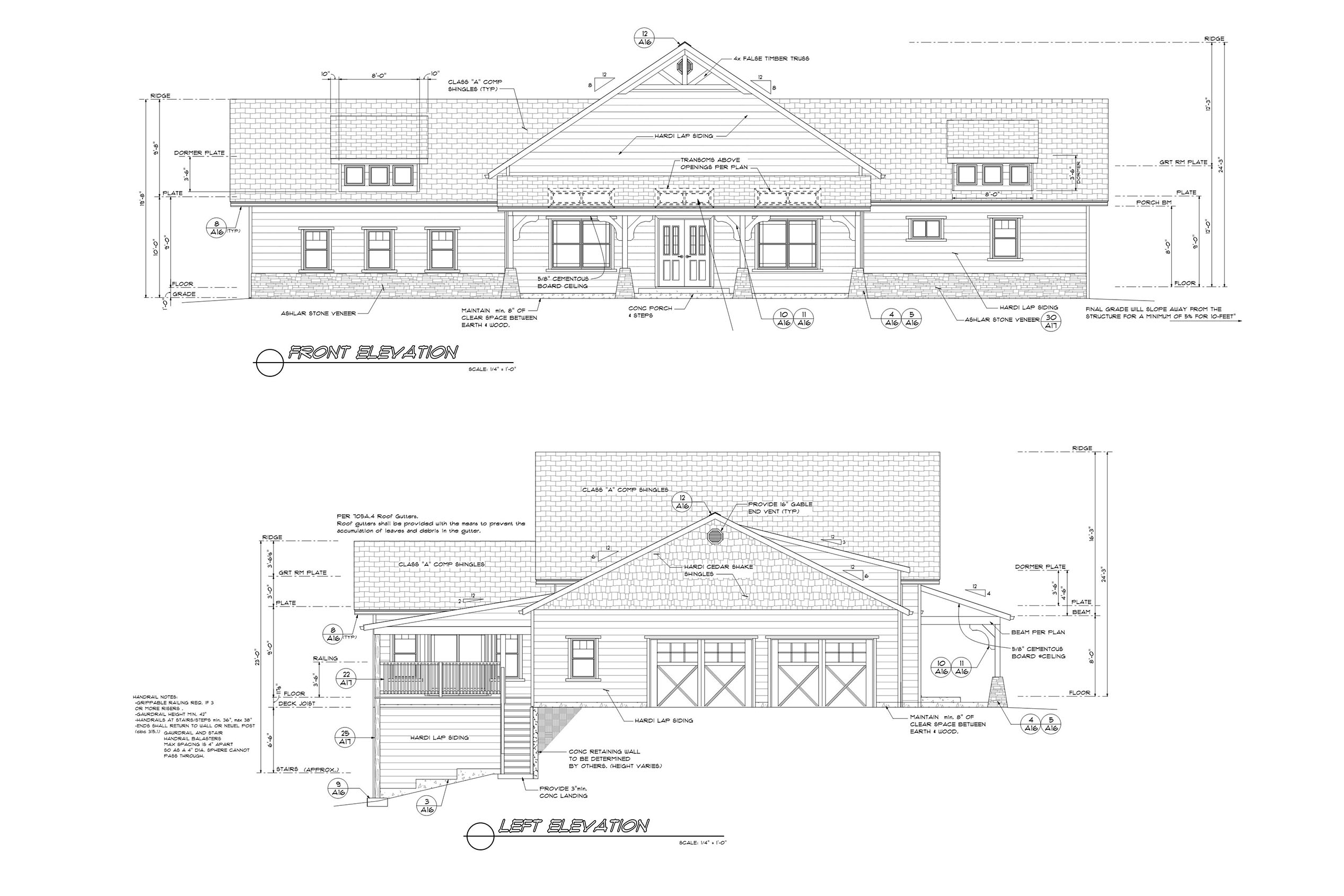 elevation drawings