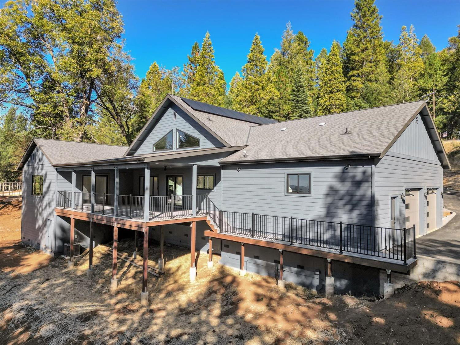 Custom home on Harmony Ridge backside
